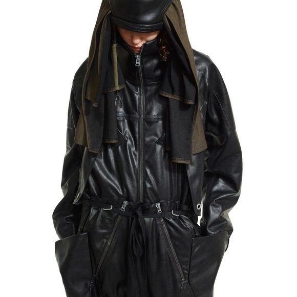 Hamcus Darkseer's synthetic leather jumpsuit/boilersuit - Picture 1 of 11